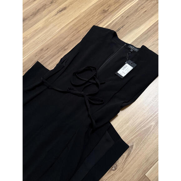 NWT!  rag & bone Moira Sleeveless Maxi Dress Black Size 6 - Picture 2 of 9